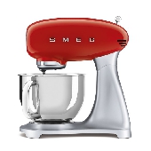 SMEG เครื่องผสมอาหาร ดีไซน์ 50’s Style สีแดง รุ่น SMF02RDEU