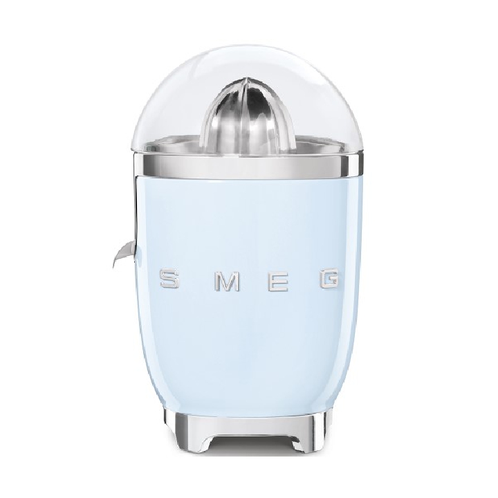 SMEG เครื่องคั้นน้ำผลไม้ ดีไซน์ 50’s Style สีฟ้าพาสเทล รุ่น CJF01PBEU