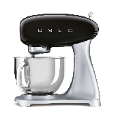 SMEG เครื่องผสมอาหาร ดีไซน์ 50’s Style สีดำ รุ่น SMF02BLEU