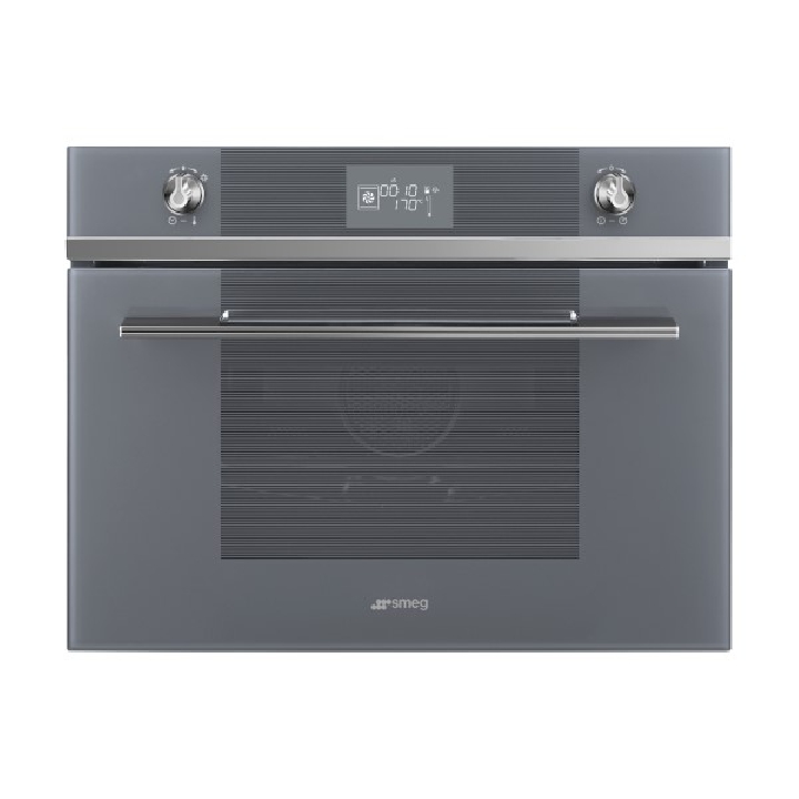 เตาอบผสมเตาอบไอน้ำ ดีไซน์ Linea สีเงิน รุ่น SF4102VCS