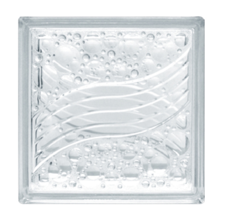 บล็อกแก้วใส เพชรธารา 190*190*80 *100 กล่อง ขึ้นไป