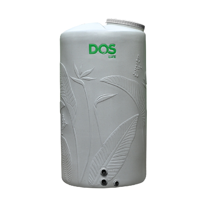 ถังเก็บน้ำ DOS PARADISE 1000 ลิตร (สีเทา)