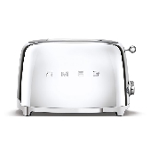 SMEG เครื่องปิ้งขนมปัง 2×2 ดีไซน์ 50’s Style สีโครม รุ่น TSF01SSEU