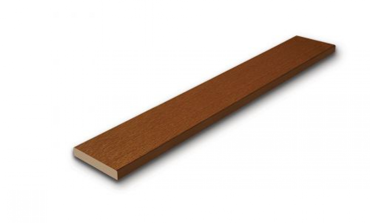 ไม้พื้นเฌอร่าคัลเลอร์ทรู รุ่นขอบวี ลายเสี้ยน สีสักทรายทอง Shera