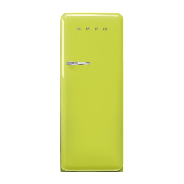 SMEG ตู้เย็น 270 L ดีไซน์ 50’s Style สีเขียวมะนาว รุ่น FAB28RLI5