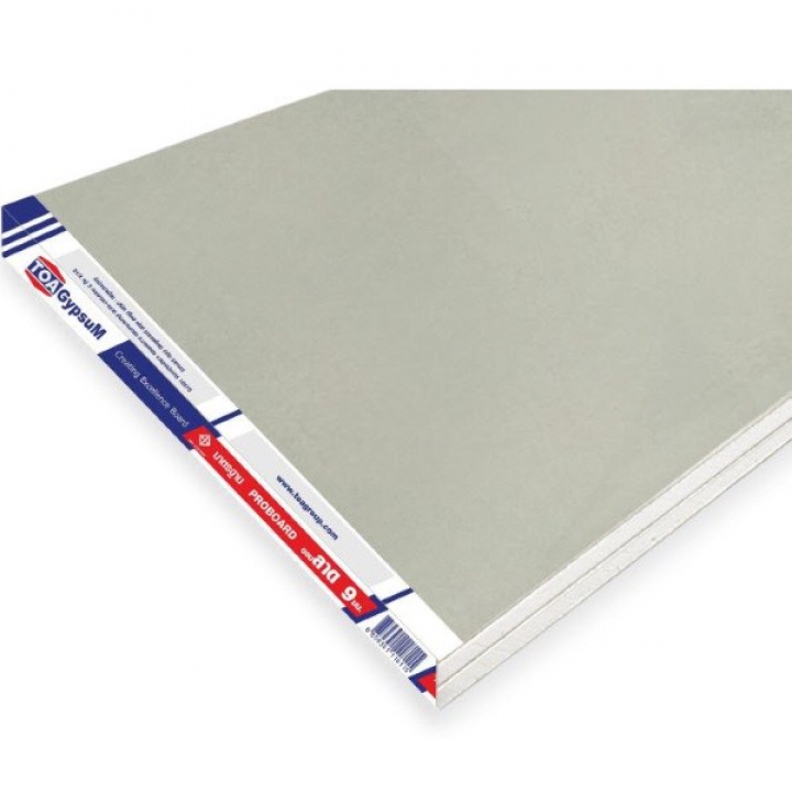 ยิปซั่มขอบลาด 9 มิล ตราทีโอเอ 120 X 240 เมตร