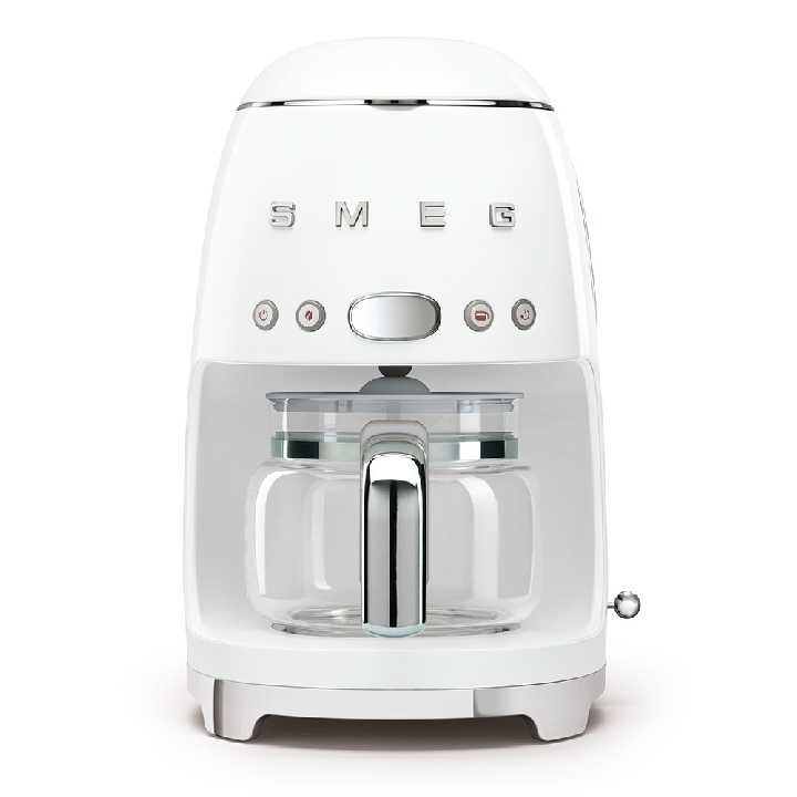 เครื่องชงกาแฟดริป Smeg 50's retro รุ่น DCF02WHEU สีขาว