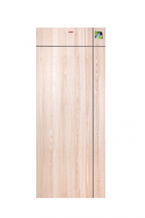 ประตูUPVCเมโทร-เทค MP-11 รุ่น เซาะร่อง สีแทนเมเบิล ขนาด 80 X 200 ซม.