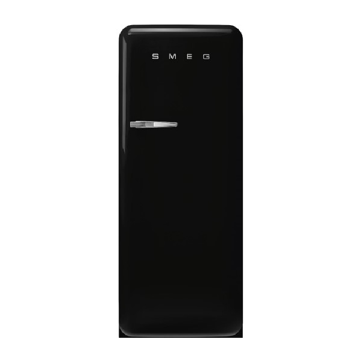 SMEG ตู้เย็น 270 L ดีไซน์ 50’s Style สีดำ รุ่น FAB28RBL5