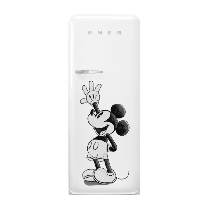 SMEG ตู้เย็น 270 L ดีไซน์ 50’s Style ลาย Mickey Mouse รุ่น FAB28RDMM5