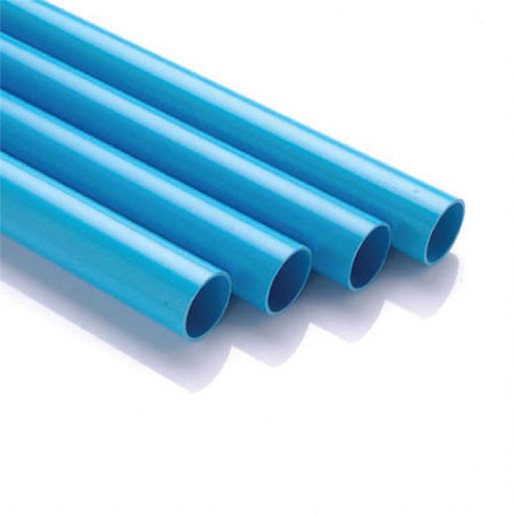 ท่อประปาพีวีซี ตราช้าง ชนิดปลายเรียบ เอสซีจี ชั้นขนาดคุณภาพ 8.5 สีฟ้า