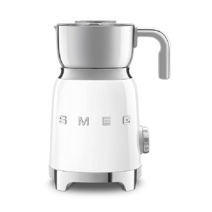 SMEG เครื่องตีฟองนม ดีไซน์ 50’s Style สีขาว รุ่น MFF01WHEU