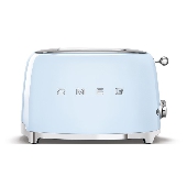 SMEG เครื่องปิ้งขนมปัง 2×2 ดีไซน์ 50’s Style สีฟ้าพาสเทล รุ่น TSF01PBEU