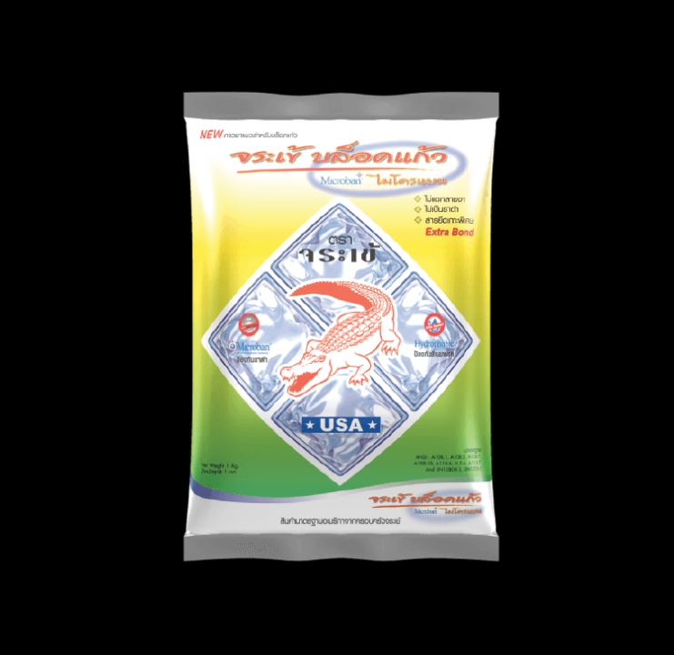 กาวยาแนว จระเข้บล็อกแก้ว จระเข้