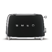 SMEG เครื่องปิ้งขนมปัง 2×2 ดีไซน์ 50’s Style สีดำ รุ่น TSF01BLEU