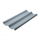 กระเบื้องลอนคู่ SCG ไฮบริด 50 X 150 X 0.55 สีซีเมนต์
