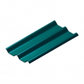 กระเบื้องลอนคู่ SCG ไฮบริด 50 X 120 X 0.55 สีเขียวสมุทร