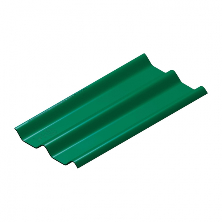 กระเบื้องลอนคู่ SCG ไฮบริด 50 X 120 X 0.55 สีเขียว