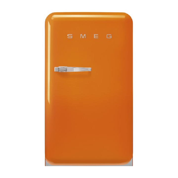SMEG ตู้เย็น 122 L ดีไซน์ 50’s Style สีส้ม รุ่น FAB10ROR5