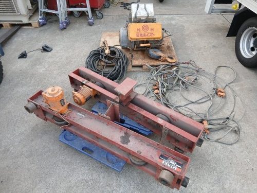 Nippon Hoist NHEEOK 1000kg ยกสูง 6 ม. 200V / KITO กว้านอานไฟฟ้าแบบอานไฟฟ้าทำงานดี