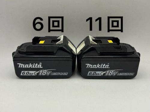 คุณภาพสูงสุดชาร์จ 6 ครั้งและ 11 ครั้ง 2 ชิ้นของแท้ BL1860B Makita makita 18V 6.0Ah สินค้าของแท้แบตเตอรี่ลิเธียมไอออนเซลล์สมดุลปรับการก่อสร้างเคลือบพิเศษ f84