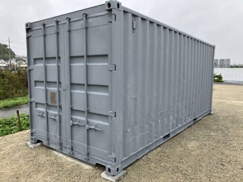 ตู้คอนเทนเนอร์ 20FT ทาสีป้องกันสนิมตู้คอนเทนเนอร์ 20FT มือสองตู้คอนเทนเนอร์ 20F ตู้คอนเทนเนอร์จากจังหวัดชิบะ