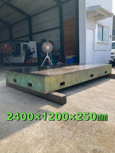 แผ่นพื้นผิว 2400×1200×250 มม. แผ่นพื้นผิวเหล็กโต๊ะทำงานแผ่นพื้นผิวโต๊ะทำงานการเชื่อมการวัดการวัดการตรวจสอบ