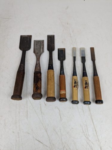 (รวบรวมหลายรายการ) สิ่ว Keiju Kakuri เครื่องมือช่างไม้เครื่องมือหลายคอลเลกชัน / 60 (UWAW028840)