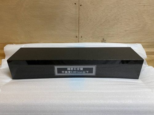 Keirokai Precision Stone Surface Plate 450มม. ยาว 450 ใช้ได้กับโต๊ะยาวความเรียบ 0.001มม. หรือน้อยกว่าหินแกรนิตรายการที่ไม่ได้ใช้รวมโต๊ะวัดระนาบ
