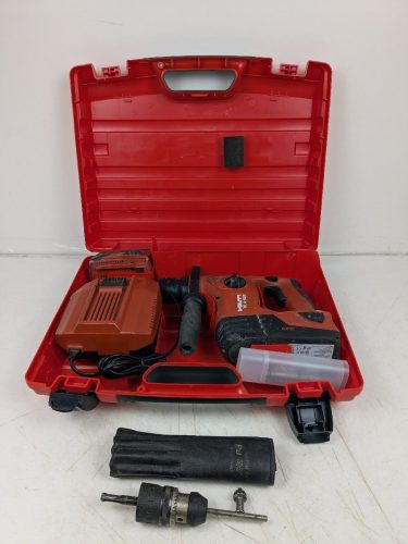 (ยืนยันการใช้งาน) สว่านโรตารี่แบบชาร์จไฟได้ HILTI TE4-A22 สว่านกระแทกค้อนไฟฟ้า / 140 (SGKY028790)