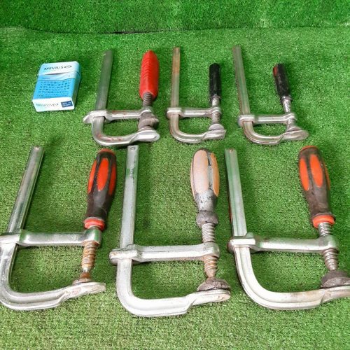 Sumitomo d752 แคลมป์ชนิด F/แคลมป์ชนิด L ความยาวรวมประมาณ 200มม. (15 x 5, 15 x 8, 16 x 8 ฯลฯ) รัดงานเหล็กแผ่นรวม 6 ชิ้น