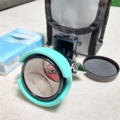Yoki.c328 Nikon Mini Prism สำหรับอุปกรณ์สำรวจการสำรวจขนาดเล็กและน้ำหนักเบาอะแดปเตอร์เข้ามุม/เสาจุดสำรวจ/รวมซองแบบนุ่ม