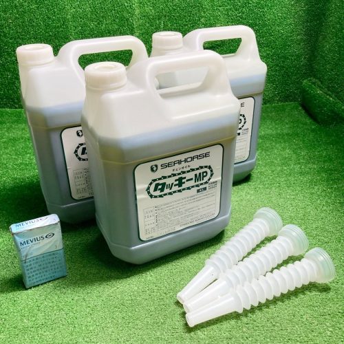 JIMU.e347 Chugoku Kogyo Seahorse Chain Oil Tacky (MP) All Season สำหรับหัวฉีดลูกโซ่รวมการหล่อลื่น 4L x 3 ชิ้นรวม 12L