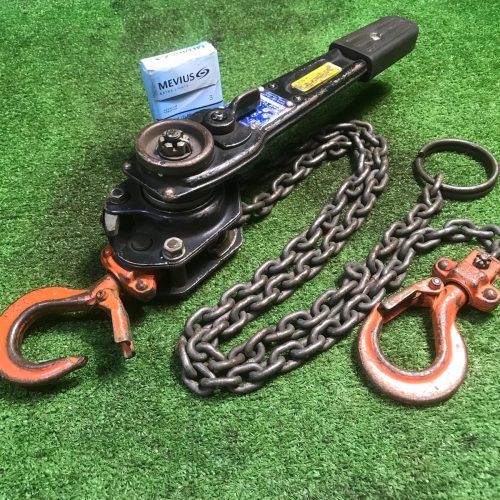 Seihan Q332 Elephant Zojirushi 0.5t Lever Block (YⅡ-50) Gotcha Loading Machine เครื่องโหลดยกสูง 1.5m