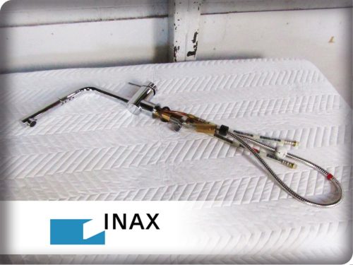 แสดงรายการที่ยังไม่ได้ใช้ INAX/Inax ก๊อกน้ำผสมก้านเดียวแบบดึงออกได้ SF-E546S ก๊อกน้ำห้องครัว khhx2866k
