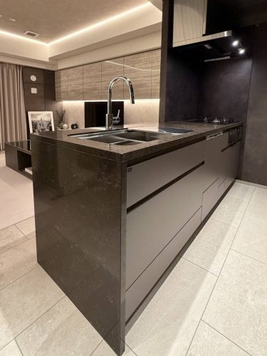 *U-500* ชุดครัว/Takara/Fiorestone/W2395/High-class specification/พร้อมก๊อกน้ำ GROHE/นิทรรศการ*
