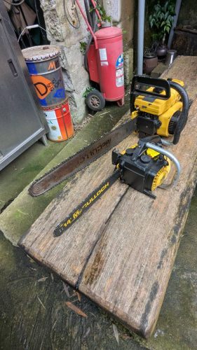 *ชุด 2 ชิ้น* McCULLOCH Chainsaw Professional PROMAC800 Displacement 82cc McCULLOCH 2.0 C.I.D