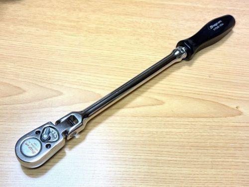 สภาพดี Snap-on 3/8 Long Flex Ratchet พร้อมด้ามจับ F751B 1990 โลโก้เก่า