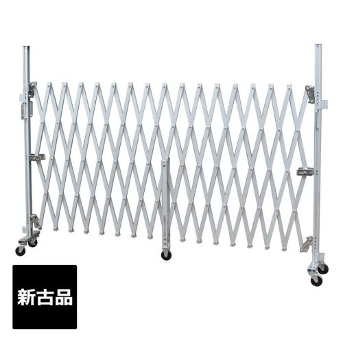 (ของเก่า) PXG1260N ประตูอลูมิเนียม W6.2m x H1.50m ประตูอลูมิเนียมประตูยืดไสลด์รั้วล้อประตูรั้ว Cross Gate อลูมิเนียม Almax