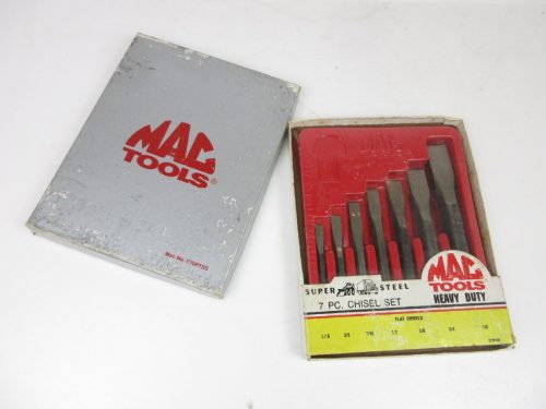 ชุดสิ่วแบน 7 ชิ้น MACTOOLS C70PTSS ของที่ยังไม่ได้ใช้ / 80 (SGKY024545)