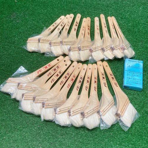 Shinraku Q635 Special Brush Brush แปรงทาสี 60มม. ชุด 20 อัน