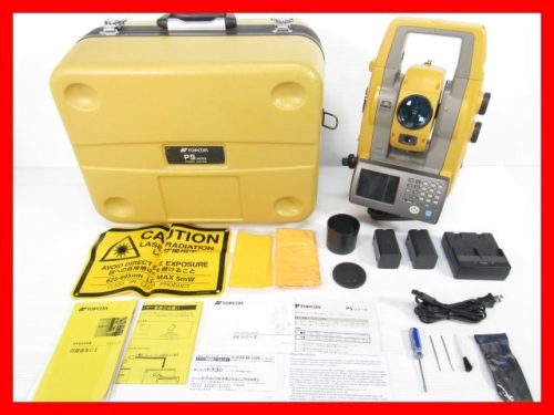 TOPCON PS-105AC Total Station ระบบเล็งอัตโนมัติเครื่องมือสำรวจทางวิศวกรรมโยธา TOPCON เครื่องมือวัดที่ใช้ในสถานที่ก่อสร้าง