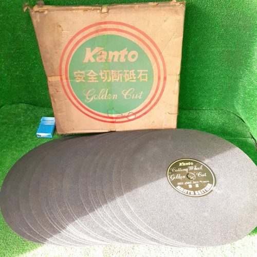 Yatomo d711 ใบตัดปลอดภัย Kanto สำหรับวัสดุเหล็กทั่วไป (มาตรฐาน) (ขนาด: เส้นผ่านศูนย์กลางภายนอก 405 มม. x หนา 3 มม. x เส้นผ่านศูนย์กลางภายใน Φ25.4 มม.) ชุด 25 ชิ้น