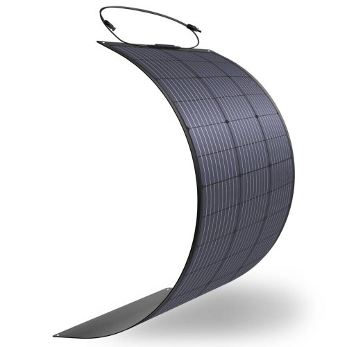 แผงโซลาร์เซลล์ใหม่ 100W แผงโซลาร์เซลล์แบบ Monocrystalline แบบยืดหยุ่นชาร์จ ETFE 30 องศา Bendable ประสิทธิภาพการแปลง 22% ประสิทธิภาพสูงพิเศษตาไก่แสงอัลตร้า LVYUAN
