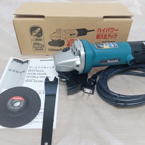 R (รายการ) เครื่องเจียรจาน Makita 100 มม. 9533B เครื่องมือไฟฟ้า Makita เครื่องมือ DIY มือ Makita Slim Body (4)