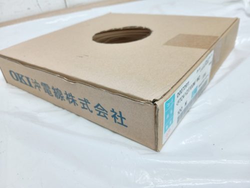 R OKI Oki Electric Cable Modular Cord FTC4 100M WQ ยังไม่ได้ใช้งาน