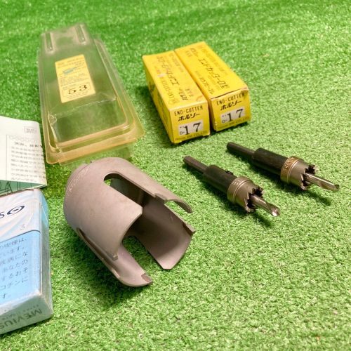 Mutsumi Hama e339 House BM End Cutter เลื่อยโฮลซอแบบ D (φ17มม.)/ตัวเลื่อยโฮลซอสองทาง (TMB) ขนาด 53มม. ความยาวใช้งานจริง 43มม. เจาะรวม 3 จุด