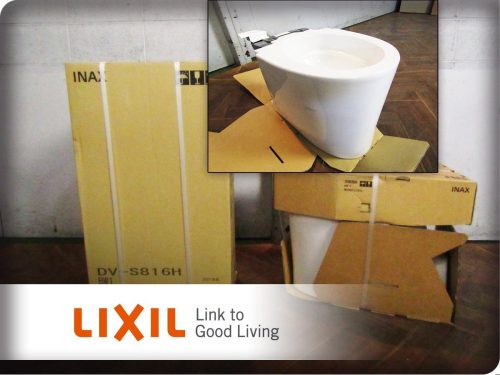 ของตั้งโชว์รายการที่ไม่ได้ใช้ LIXIL Satis S Shower Toilet/toilet floor Drain DV-S816H BW1 Made in 2021/YBC-S40H BW1 360,000 ymm4453m