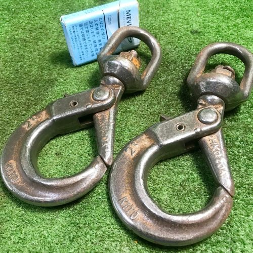Seihan Q417 KITO 2t ตะขอหมุน (HK020A) ตะขอสลิงโซ่แขวนเครื่องมือตะขอแขวนชุด 2 (4t)