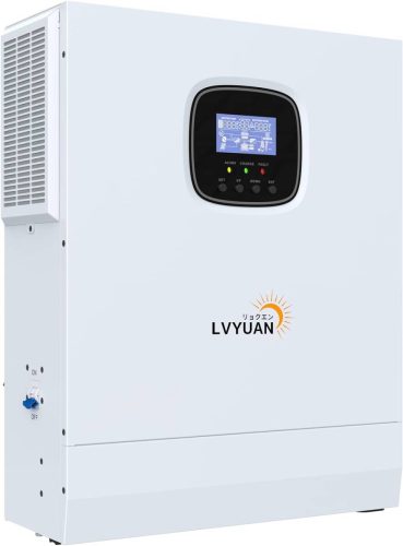ใหม่ MPPT 5KW 5000W Sine WAVE Off-Grid HYBRID INVERTER ใช้งานร่วมกับ 48V แบตเตอรี่ระบบการผลิตไฟฟ้าพร้อม WiFi Yinleader